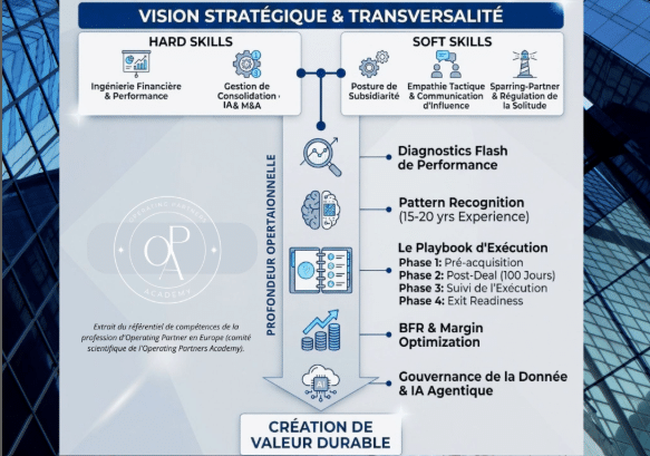 profil en T Operating Partner et cartographie des compétences